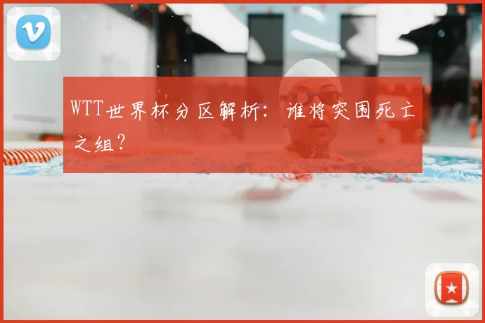 WTT世界杯分区解析:谁将突围死亡之组?