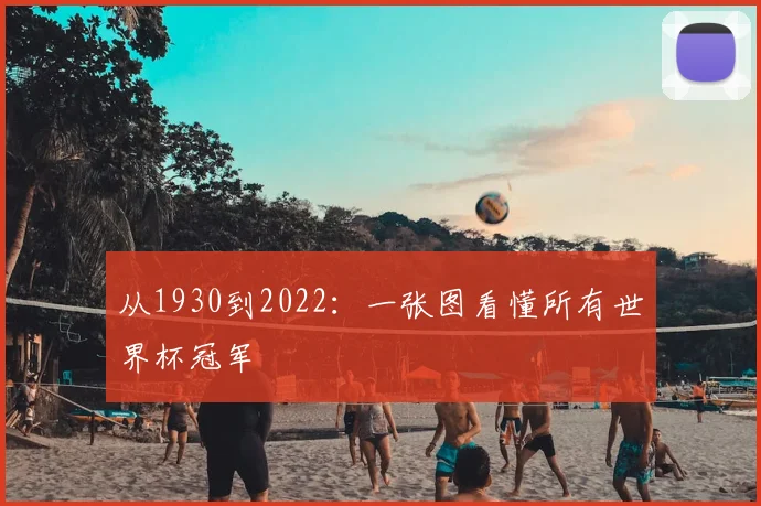 从1930到2022：一张图看懂所有世界杯冠军